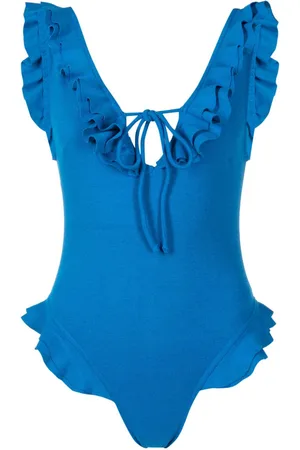 CLUBE BOSSA Pina ruffled swimsuit