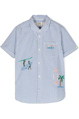 Scotch&Soda Striped cotton shirt