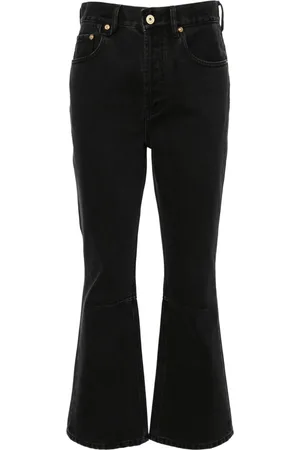 Jacquemus Le de-Nîmes court high-rise flared jeans