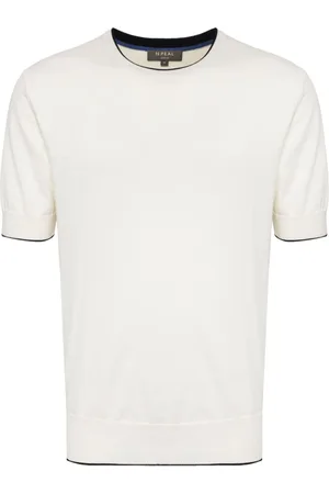 N.PEAL Newquay fine-knit T-shirt