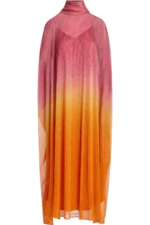 TALBOT RUNHOF Gradient-effect kaftan dress