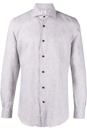 MAZZARELLI Striped long-sleeve shirt