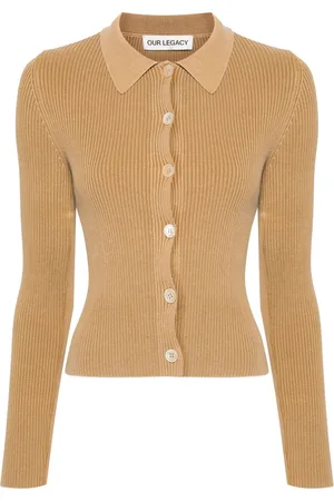 OUR LEGACY Mazzy fine ribbed cardigan