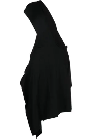 YOHJI YAMAMOTO Asymmetric-design cotton dress
