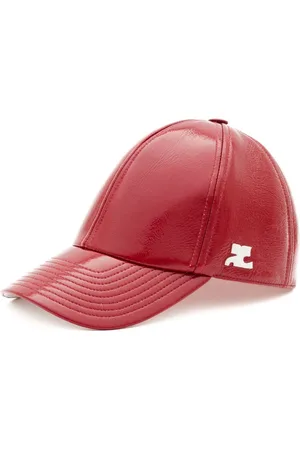 Courrèges Logo-patch patent cap