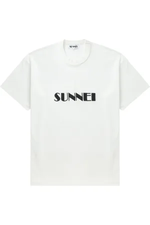 SUNNEI Logo-print cotton T-shirt