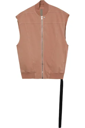Rick Owens Zip-up cotton gilet
