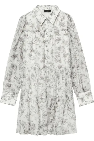 tout a coup Floral-print button-up dress