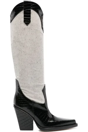 PARIS TEXAS El Dorado 100mm canvas boots