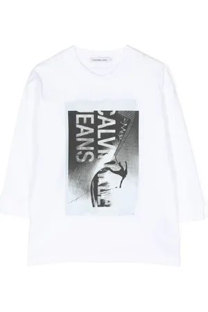 Calvin Klein Photograph-print cotton T-shirt