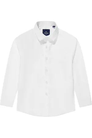 House of Cavani Pointed-collar cotton shirt