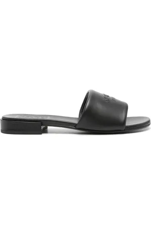 Kenzo Oki leather flat sandals