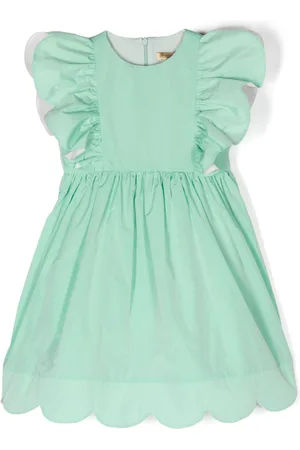 Stella McCartney Ruffled-trim cotton dress