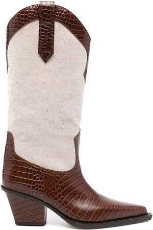 PARIS TEXAS Rosario 60mm two-tone boots