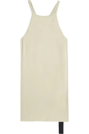 Rick Owens Halterneck cotton tank top