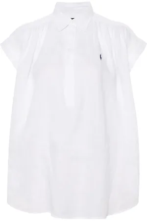 Ralph Lauren Polo Pony linen blouse