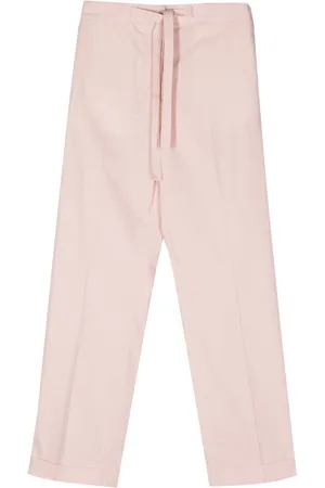 OFFICINE GENERALE Miranda high-waist straight-leg trousers
