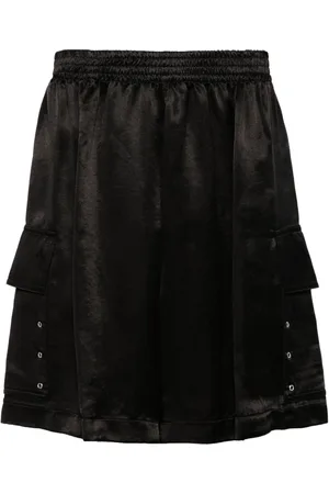 1017 ALYX 9SM Eyelet-detailing satin cargo shorts