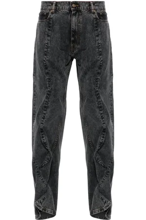 Y / PROJECT Evergreen Wire mid-rise straight jeans