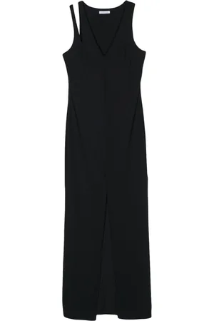 Patrizia Pepe Essential cut-out maxi dress