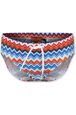 Missoni Chevron-print swim trunks