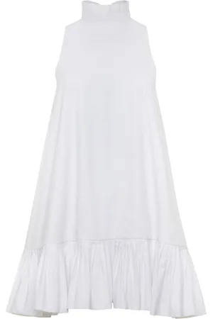 Azeeza Alcott poplin minidress