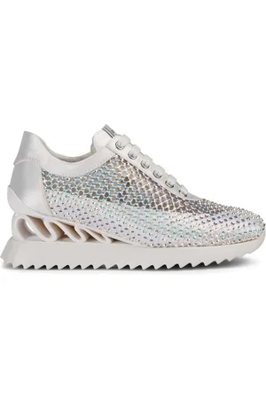 LE SILLA Gilda 60mm crystal-embellished sneakers