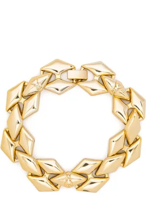 Patrizia Pepe Micro Fly geometric-link bracelet