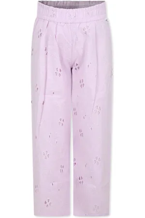 Molo Ami broderie-anglaise trousers