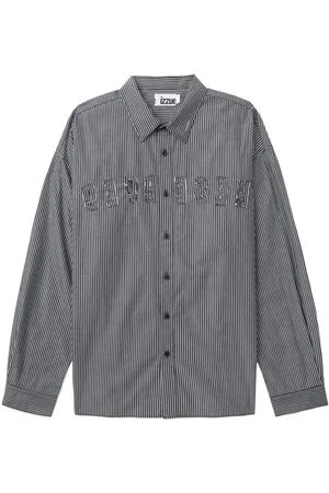 Izzue Striped cotton shirt