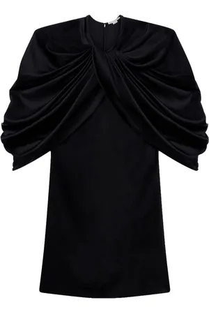 Stella McCartney Draped satin mini dress