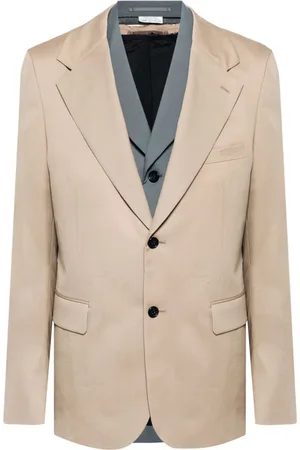 Comme des Garçons Single-breasted layered blazer
