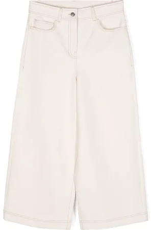 Moncler Logo-embroidered cotton trousers