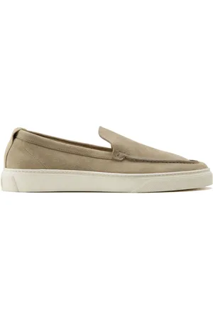 Woolrich Almond-toe suede loafers