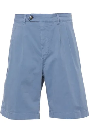 CANALI Mid-rise chino shorts