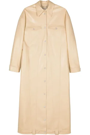 Nanushka Keano single-breasted coat