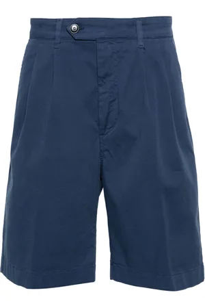 CANALI Mid-rise chino shorts