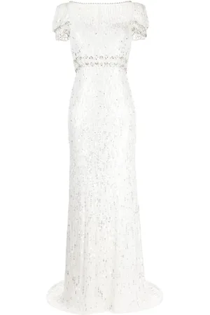 Jenny Packham Sungem sequin-embellished dress