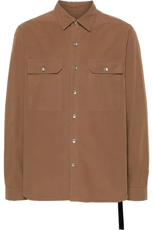 Rick Owens Button-up cotton shirt