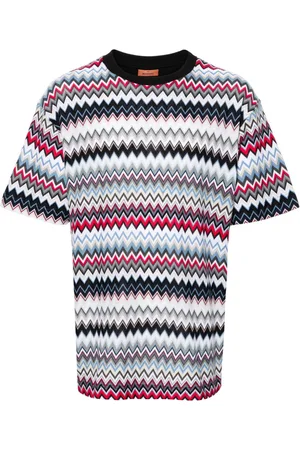 Missoni Zigzag-woven cotton T-shirt