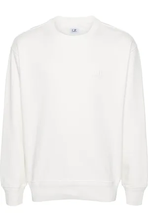C.P. Company Logo-embroidered cotton sweatshirt
