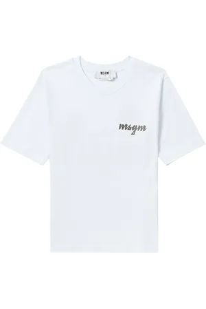 Msgm Logo-print short-sleeve T-shirt