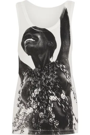 Paco rabanne X Jean Clemmer photograph-print tank top