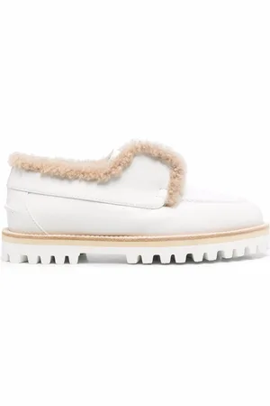 LE SILLA Chunky-sole leather loafers