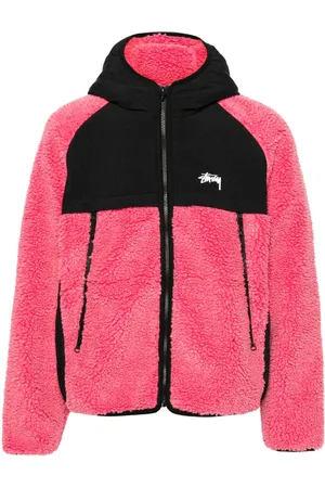 STUSSY Logo-print hooded jacket