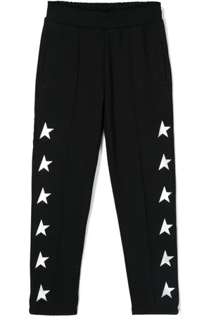 Golden Goose Star-print seam-detail track pants