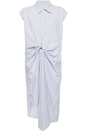 JNBY Draped-design cotton dress