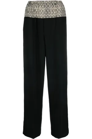 Fendi Logo-print tailored trousers