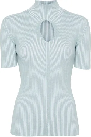 Fendi Cut-out detail knitted top