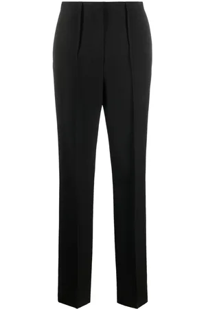 Fendi Tailored virgin wool slim-cut trousers